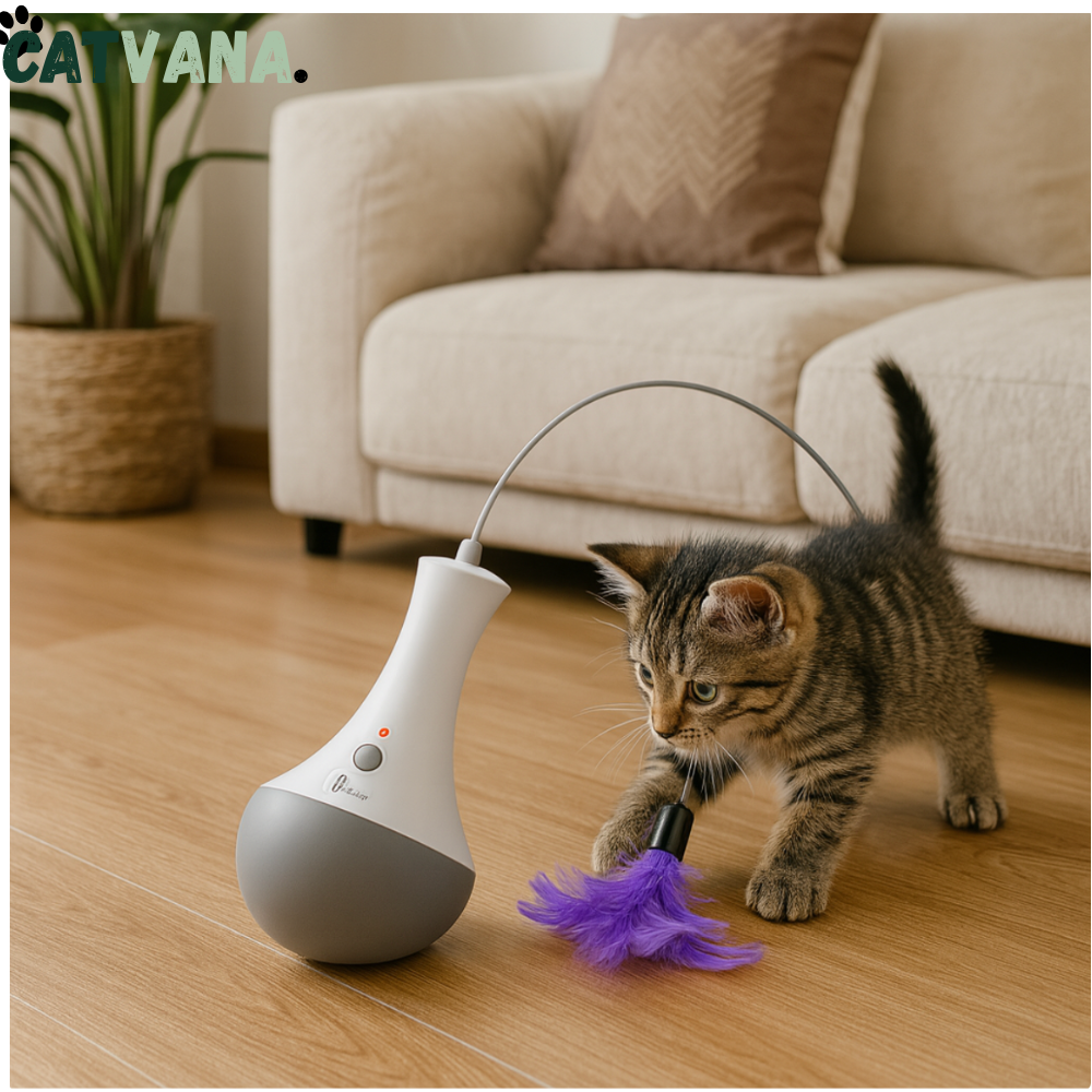 FeatherMotion – Jouet Automatique Interactif Pour Chat