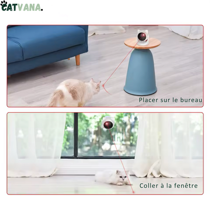 LaserTrack - Laser Automatique 360°, Pour Chat