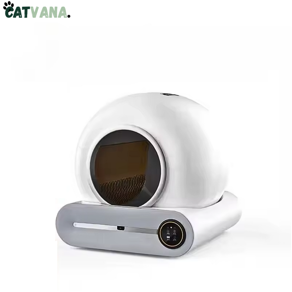 NeoBox – Litière Automatique, Pour Chat, Blanche, Connectée,