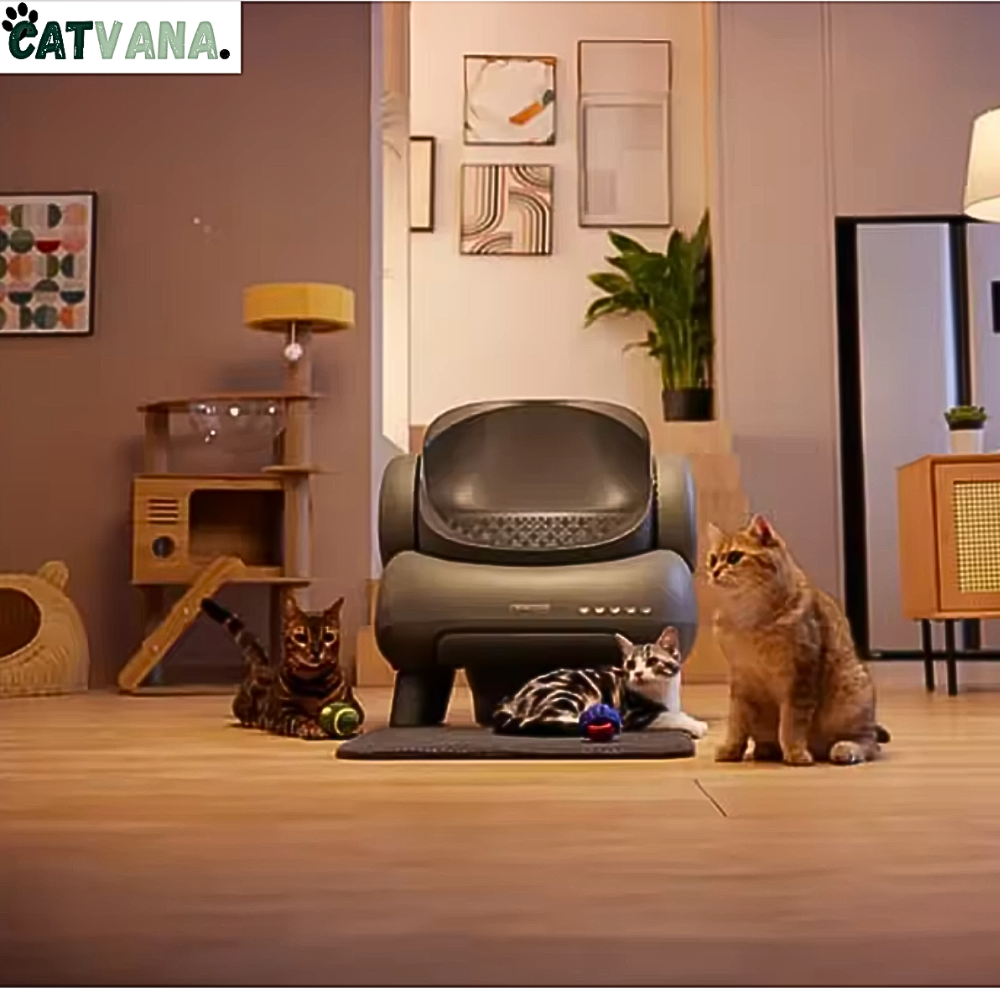 RoyalClean - Litière Automatique, Pour Chat, Connecté