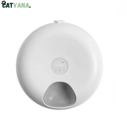 FeedFlow Stream - Distributeur de Nourriture Réfrigérer, 6 Portions, Pour Chat