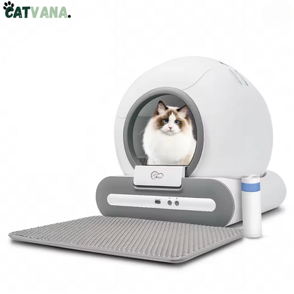 Neolitter – Litière Automatique, Pour Chat, Blanche, Connectée,