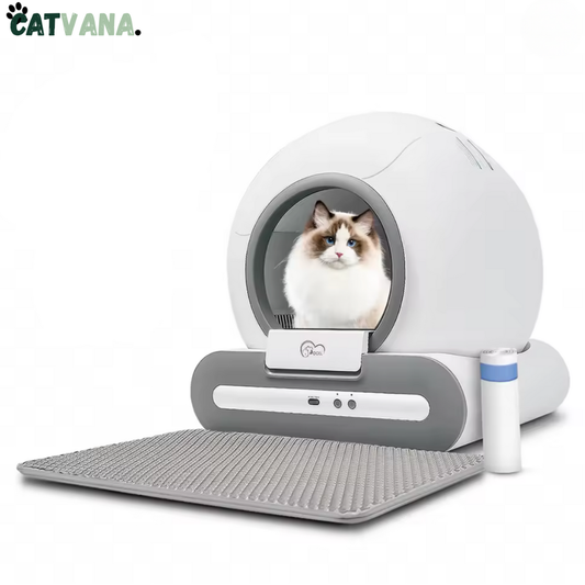 Neolitter – Litière Automatique, Pour Chat, Blanche, Connectée,
